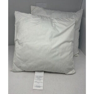 Pottery Barn Polyester Pillow Inserts 20x20 set of 2